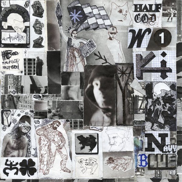 Half God by Wiki and Navy Blue Cover Art